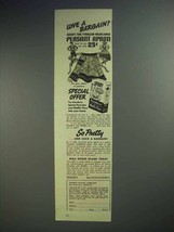 1938 Sperry Pancake and Waffle Flour Ad - Love a Bargain? - £14.76 GBP