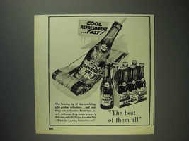 1951 Canada Dry Ginger Ale Soda Ad - Cool Refreshment - £14.53 GBP