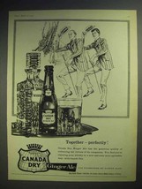 1959 Canada Dry Ginger Ale Soda Ad - Together Perfectly - £14.53 GBP