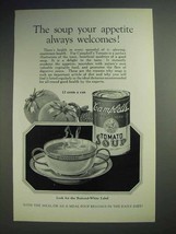 1926 Campbell's Tomato Soup Ad - Appetite Welcomes - $18.49