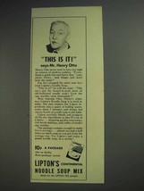 1943 Lipton's Continental Noodle Soup Mix Ad! - $18.49
