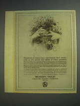 1913 Mennen's Violet Talcum Toilet Powder Ad - $18.49