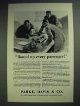 1929 Parke, Davis & Co. Pharmaceutical Ad - Round Up - $18.49