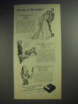 1945 Kotex Sanitary Napkins Ad - Are You in the Know? - $18.49