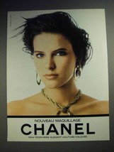 1986 Chanel Make Up Ad - Nouveau Maquillage - £14.90 GBP