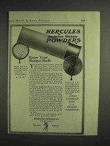 1917 Hercules Smokeless Shotgun Shells Powders Ad - £14.45 GBP