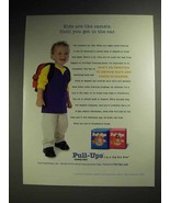 2001 Huggies Pull-Ups Training Pants Ad - Like Camels - £14.78 GBP