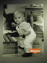 2001 Huggies Diapers Ad - Cabinet Doors: 7 Minutes - $18.49