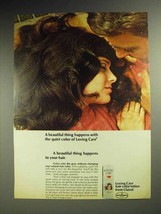 1969 Clairol Loving Care Hair Color Lotion Ad! - $18.49