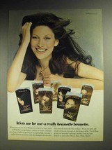 1972 Clairol Nice 'n Easy Hair Color Ad - Lets Me Be Me - £14.50 GBP