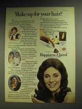 1972 Clairol Happiness Foam-in Haircolor Ad - Make-up - $18.49