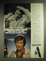 1972 Remington Mist-Air Hot Comb Ad - Edd Byrnes - $18.49