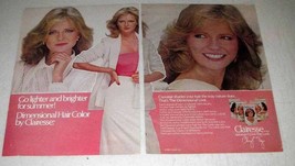 1980 Clairol Clairesse Hair Color Ad - Cheryl Tiegs - $18.49