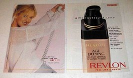 2000 Revlon Foundation Makeup Ad - Melanie Griffith - £14.55 GBP