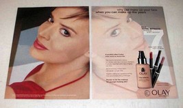 2001 Oil of Olay Total Effects Makeup Ad! - £14.72 GBP