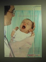 2000 Crest Toothpaste Ad - Pediatrician Sees a Smile - $18.49