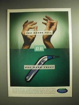 2000 Waterpik Flosser Ad - One Hand Free - £14.74 GBP