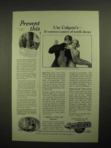 1925 Colgate's Ribbon Dental Cream Toothpaste Ad - Prevent This Use Colgate - $18.49