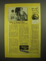 1926 Colgate's Ribbon Dental Cream Toothpaste Ad - Prevented - $18.49