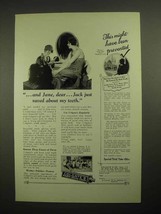 1926 Colgate's Ribbon Dental Cream Toothpaste Ad - Might Have Been Prevented - $18.49
