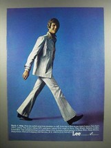 1975 Lee K.C. Strip Leesure Suit Clothes Ad - £14.44 GBP