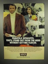 1978 Levi's Panatela Separates Clothing Ad - Fleeced - $18.49