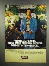 1978 Levi's Panatela Separates Clothing Ad - Stand Out From The Herd - $18.49