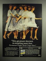 1979 No Nonsense Comfort Stride Pantyhose Ad - £14.50 GBP