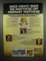 1979 L&#39;eggs Sheer Energy Pantyhose Ad - Beats Ordinary - £14.46 GBP