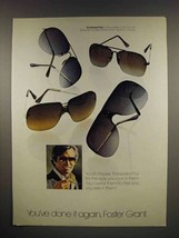 1980 Foster Grant Polarized Plus Sunglasses Ad - £14.45 GBP