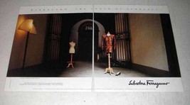 1989 Salvatore Ferragamo Fashion Ad - Touch of Florence - $18.49