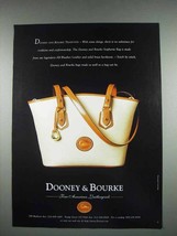 1997 Dooney &amp; Bourke Stephanie Bag Ad - Tradition - £14.78 GBP