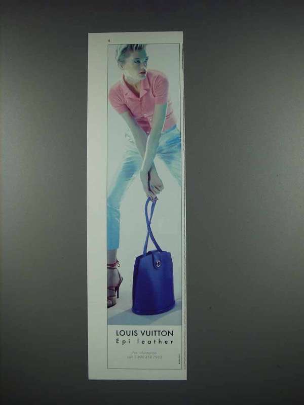 1997 Louis Vuitton Epi Leather Bag Ad - $18.49