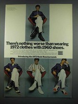 1972 Keds Knockaround Shoes Ad - Nothing Worse Than - $18.49