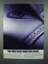 1988 Nike Golf Shoe Ad - First For Jocks - £14.48 GBP