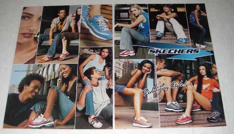 1998 Skechers Sneakers Ad - Redefining Style - $18.49