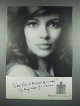 1970 Coty Emeraude Perfume Ad - Try Being More Woman - $18.49