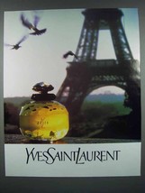 1987 Yves Saint Laurent Perfume Ad - $18.49