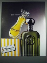 1988 Giorgio Beverly Hills Perfume, Cologne Ad - £14.45 GBP