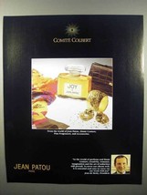1989 Jean Patou Joy Perfume Ad - Comite Colbert - £14.53 GBP