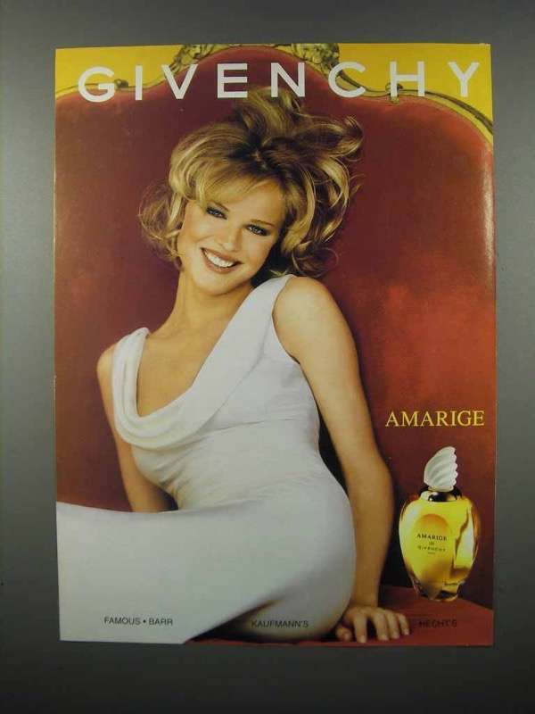 1999 Givenchy Amarige Perfume Ad - $18.49