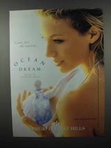 1997 Giorgio Beverly Hills Ocean Dream Perfume Ad - $18.49