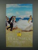 2001 Estee Lauder Beautiful Perfume Ad - $18.49