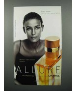 2001 Chanel Allure Perfume Ad - Waris Dirie - £14.89 GBP