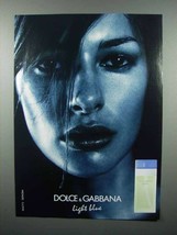 2004 Dolce &amp; Gabbana Light Blue Perfume Ad - £14.86 GBP