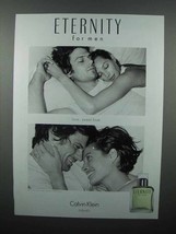 2003 Calvin Klein Eternity for Men Cologne Ad - $18.49