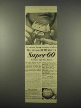 1955 Remington Super 60 Electric Shaver Ad - $18.49