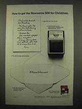 1966 Remington 500 Selektronic Shaver Ad - $18.49