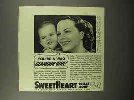 1940 SweetHeart Soap Ad - You&#39;re a 1960 Glamour Girl - £14.61 GBP