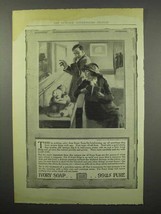 1914 Ivory Soap Ad - Brightening Up Oil Paintings - $18.49